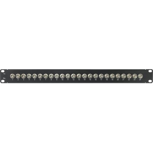 24 Port BNC-Patchpanel 483mm (19&quot;) 1 HE