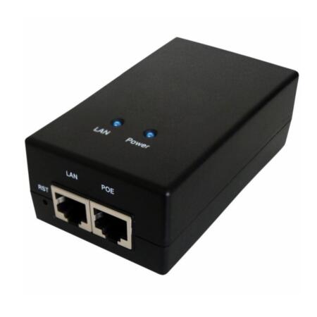 PoE-Gigabit-Injektor mit 24 V DC / 12 W