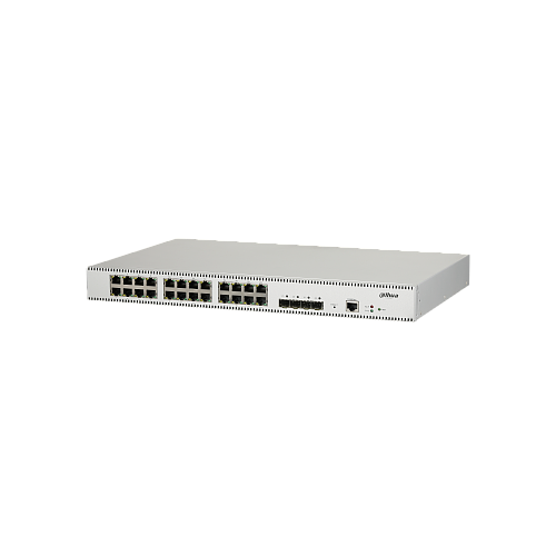  Dahua L2+ Industrie-Switch mit 24 Gigabit-Ports + 4 SFP+