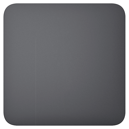 AJAX | Lichtschalter | Smart Home | Einfach- oder Wechselschalter | Graphit | SoloButton (1-Gang / 2-Way)