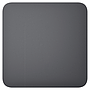 AJAX | Lichtschalter | Smart Home | Einfach- oder Wechselschalter | Graphit | SoloButton (1-Gang / 2-Way)