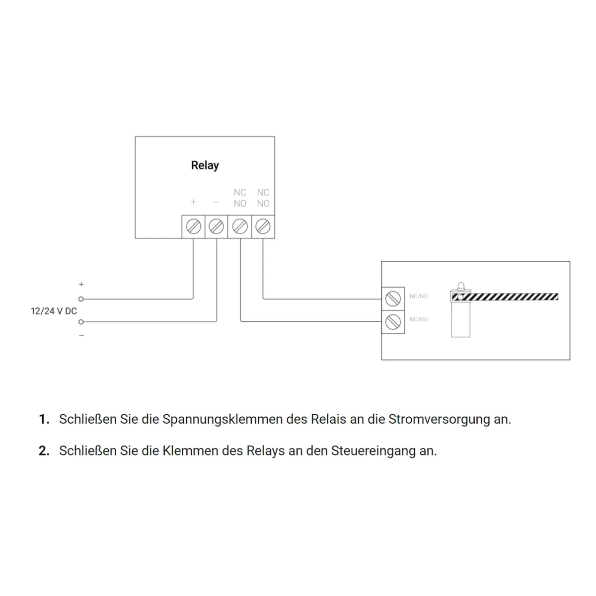 AJAX | Relais | 110-230 V | Überspannungsschutz | Impuls- und bistabiler Modus | WallSwitch