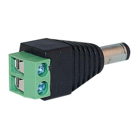 Stecker DC an Klemme