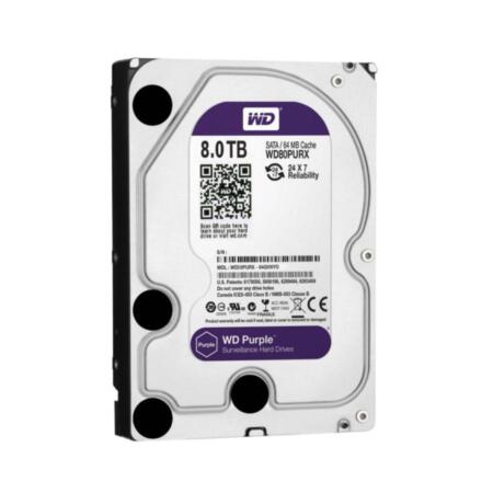 Festplatte | Kapazität 8TB | SATA-Schnittstelle 6 GB/s | Speziell für Videorecorder Gewährleistet dauerhaft optimalen Betrieb für 24 Stunden, 7 Tage die Woche