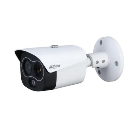 Thermisch + sichtbare WiFi-Bullet-Kamera mit 30 m IR-Beleuchtung für den Außenbereich