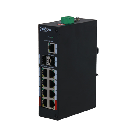 11-Port Unmanaged Desktop Switch mit 8-Port PoE