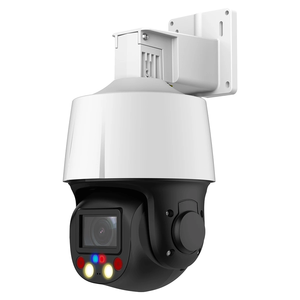 Starlight IP PTZ Kamera | 4 MP | WDR | 50m IR | Ton | Lautsprecher | SMD+ | PoE | Dual Serie