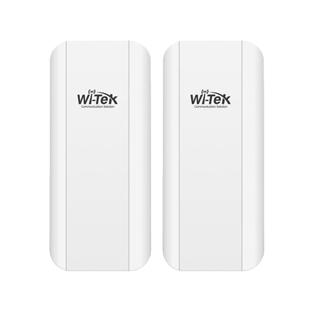 Wi-Tek CPE-Senderpaar l bis zu 5 km Reichweite l 12dBi 2x2 gerichtete MIMO-Antenne